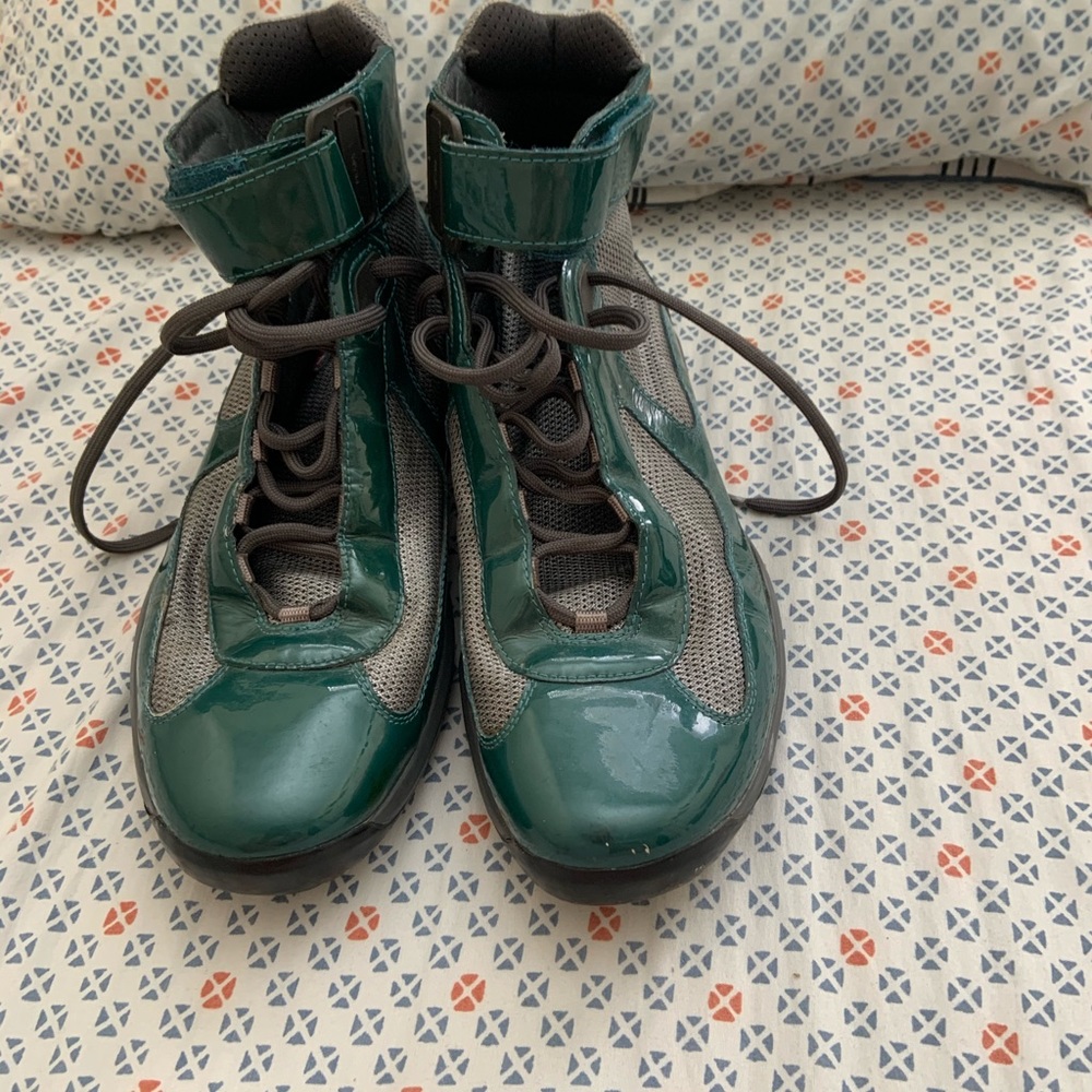 Men’s 12 Prada high top sneakers